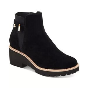 Giani Bernini Women's Vaass Wedge Ankle Booties, Black Size 9.5M